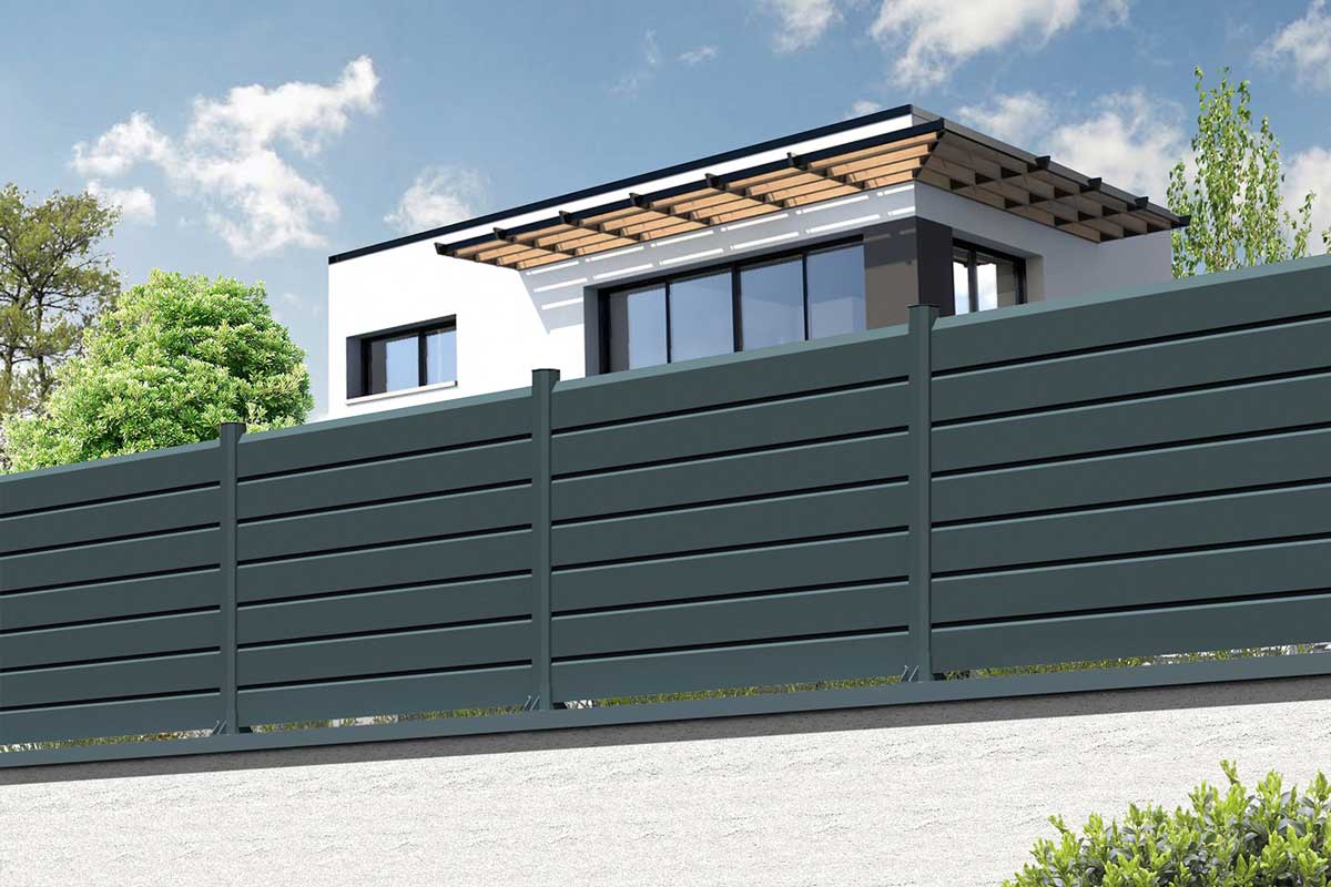 Aluminium Garden Fence
